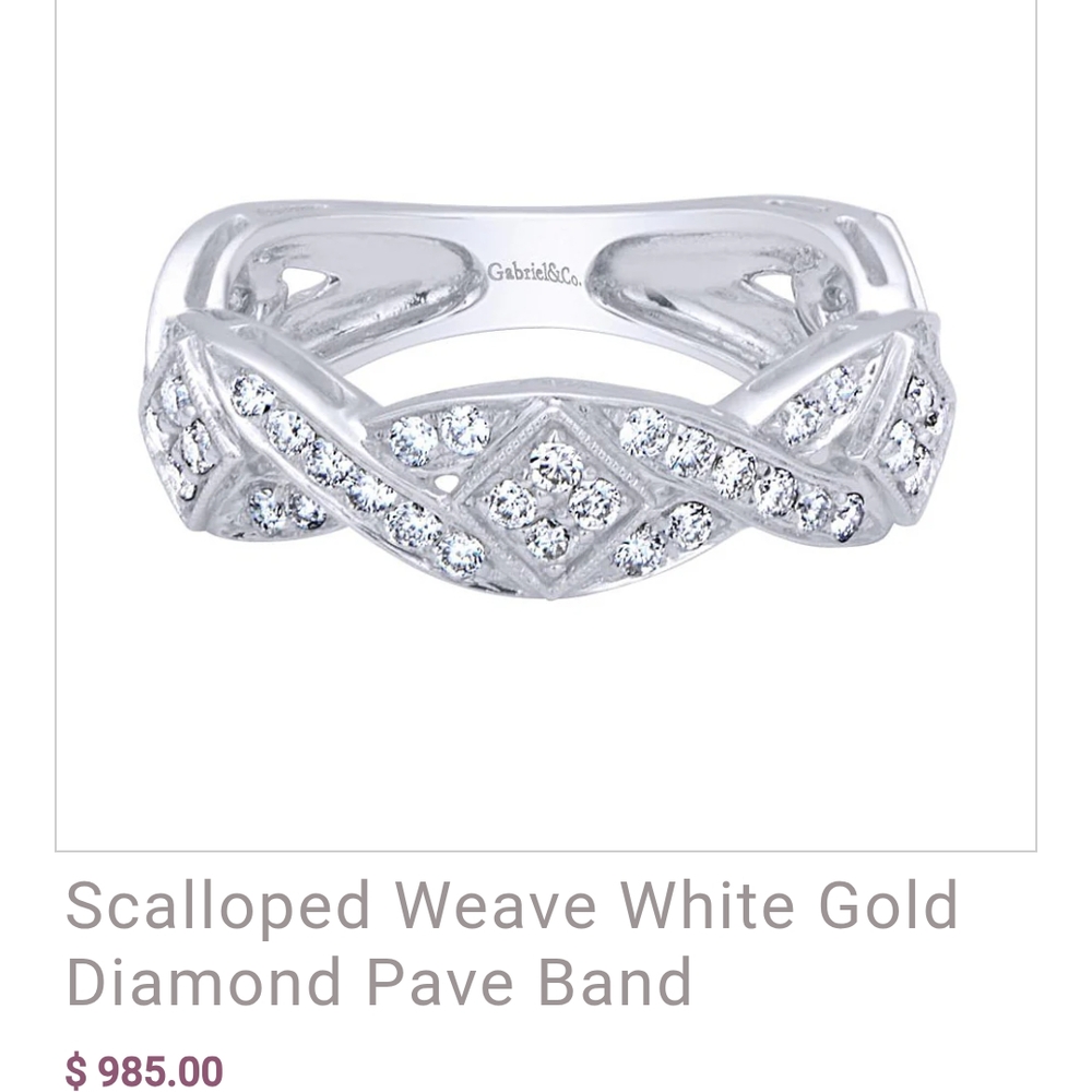 Dazzling Silver Diamond Ring - image 6